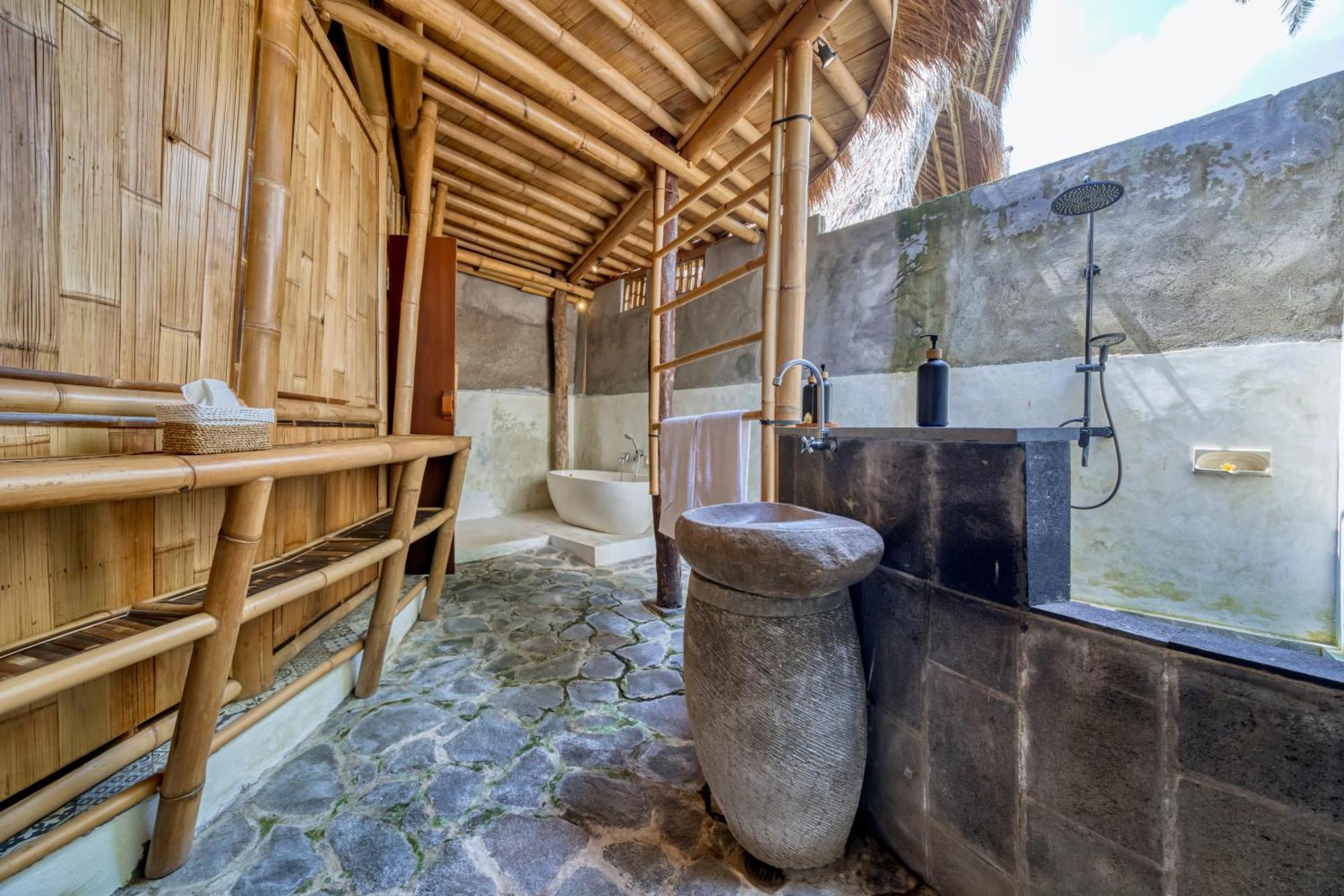 Bamboo Cabin Sanctuary By Nusantara Hospitality Убуд Экстерьер фото