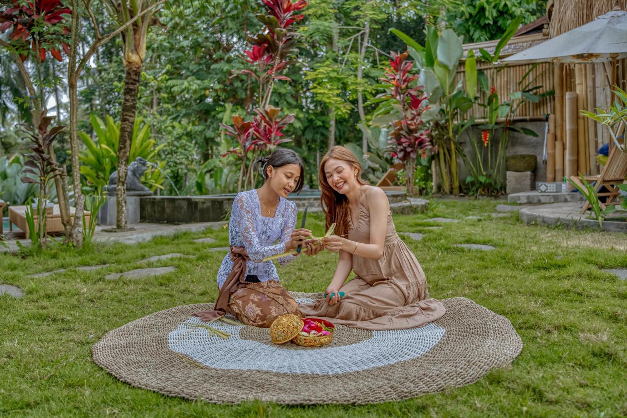 Bamboo Cabin Sanctuary By Nusantara Hospitality Убуд Экстерьер фото