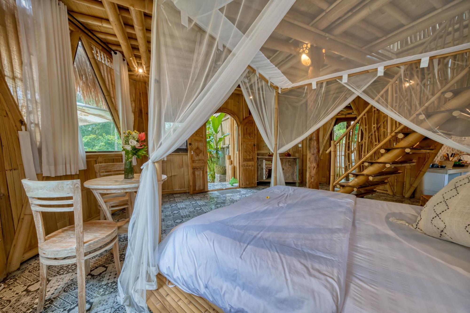 Bamboo Cabin Sanctuary By Nusantara Hospitality Убуд Экстерьер фото